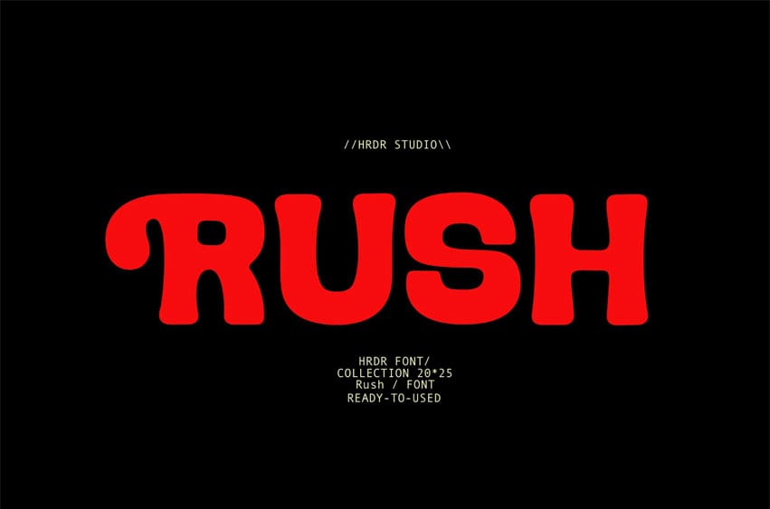 Rush Font
