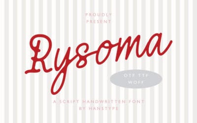 Rysoma Font