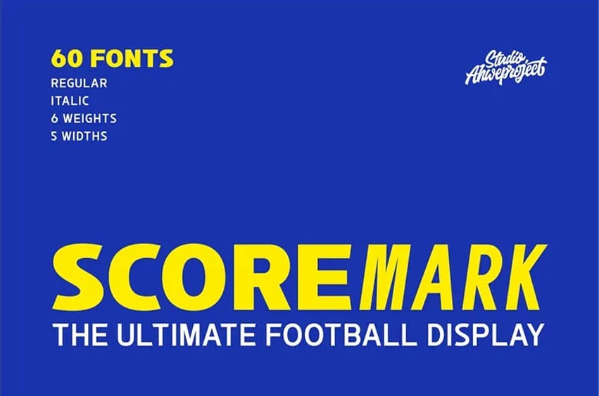 Scoremark Font