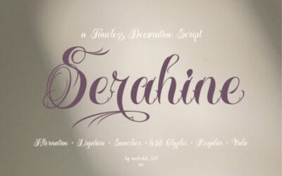 Serahine Font