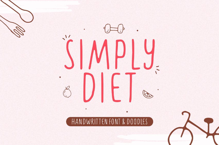 Simply Diet Font