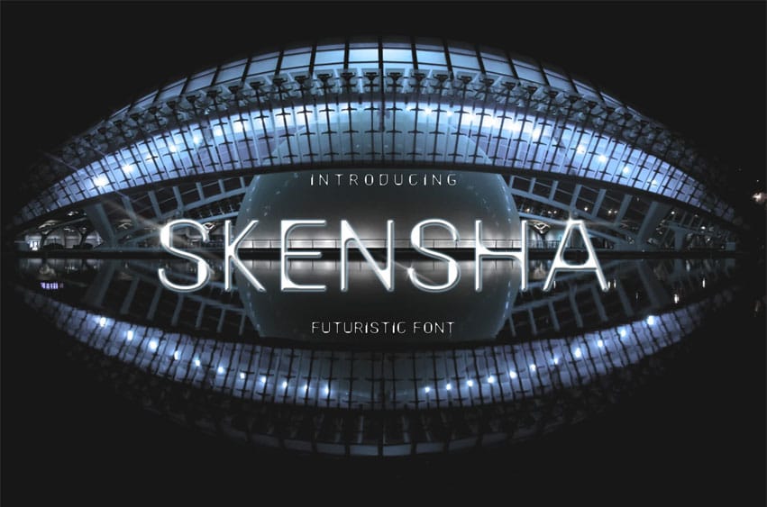 Skensha Font