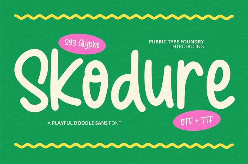 Skodure Font
