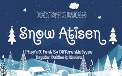 Snow Atisen Font
