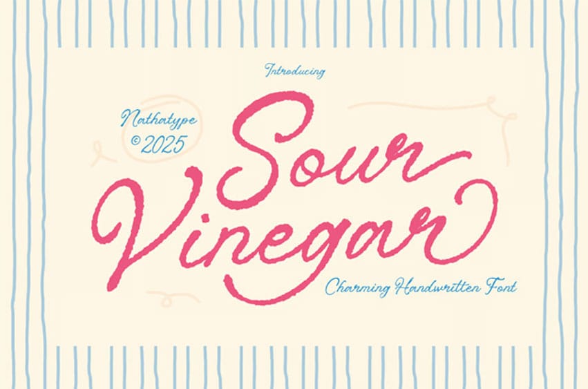 Sour Vinegar Font