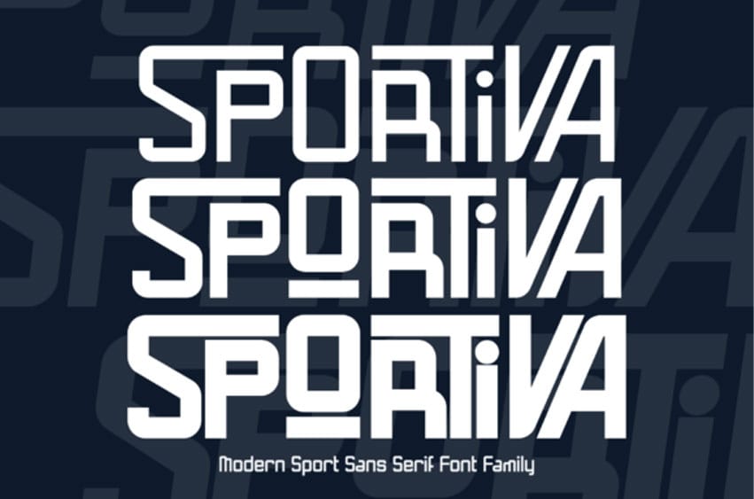 Sportiva Font