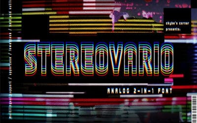 Stereovario 2-in-1 Font