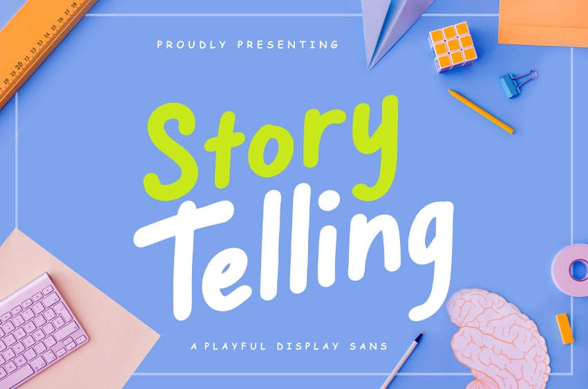 Story Telling Font