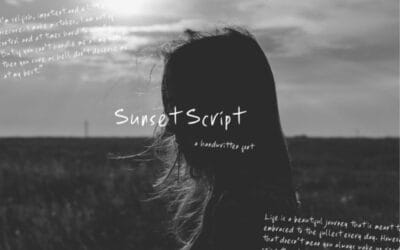 Sunset Script Font