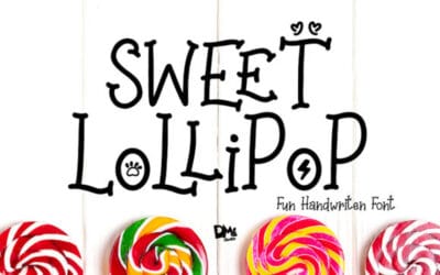 Sweet Lollipop Font
