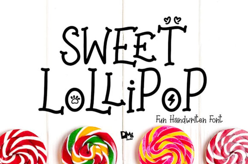Sweet Lollipop Font
