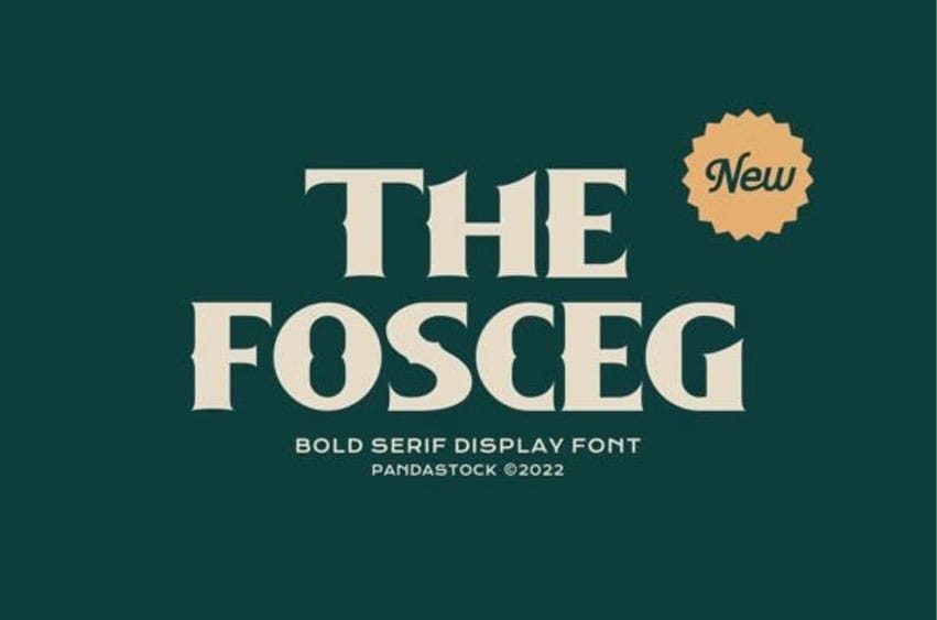 The Fosceg Font