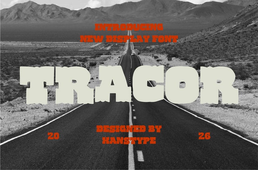 Tracor Font