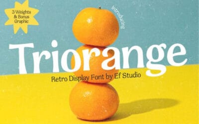 Triorange Font