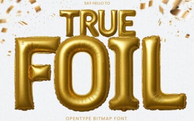 True Foil Font