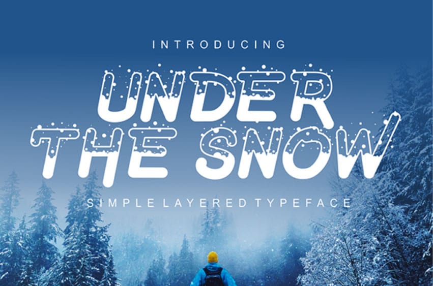 Under the Snow Font