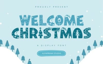Welcome Christmas Font
