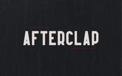 Afterclap Font