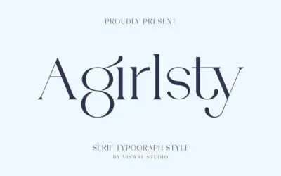 Agirlsty Font