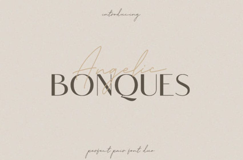 Angelic Bonques Font