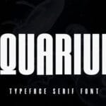 Aquarium Font