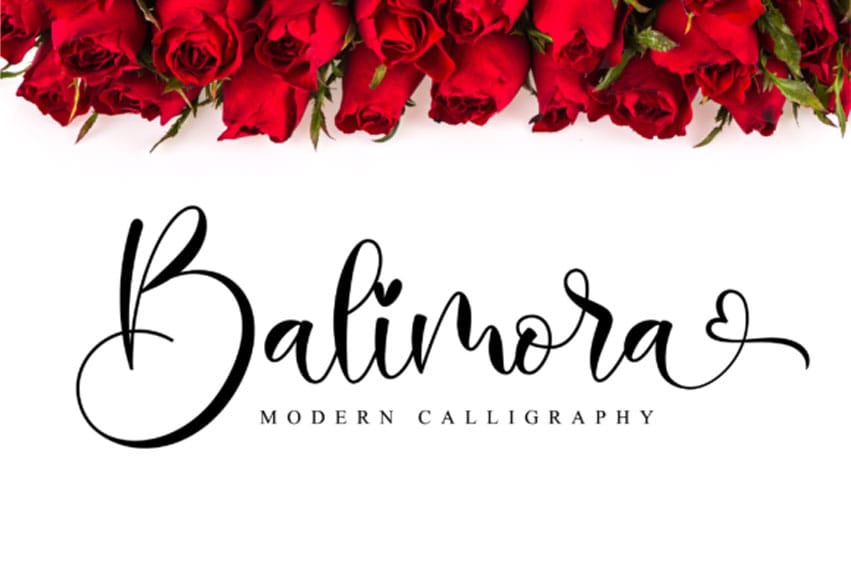 Balimora Script Font