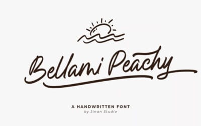 Bellami Peachy Font