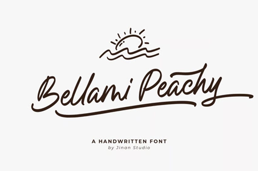 Bellami Peachy Font