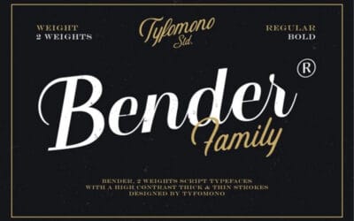 Bender Font