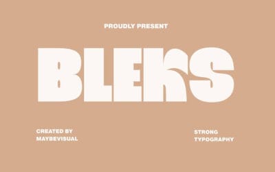 Bleks Font