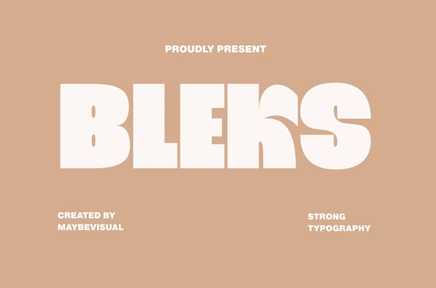 Bleks Font
