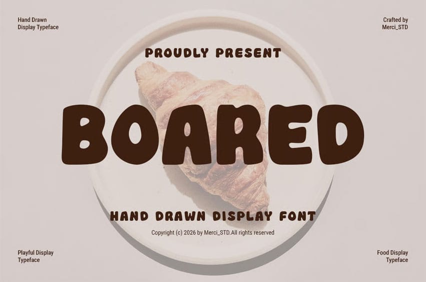 Boared Font