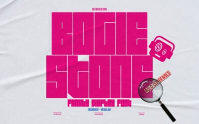 Bogiestone Font