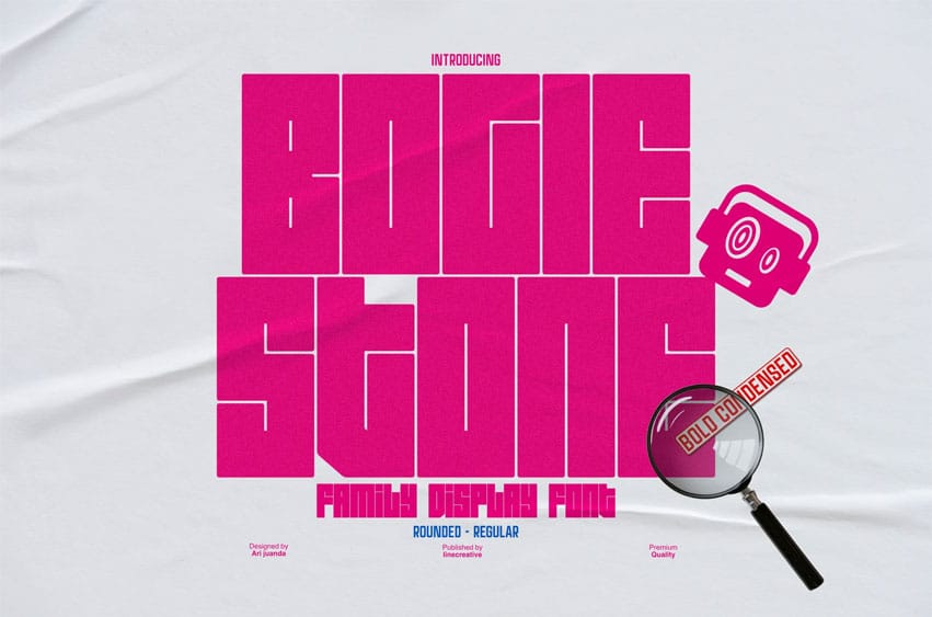 Bogiestone Font