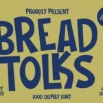 Bread Tolks Font