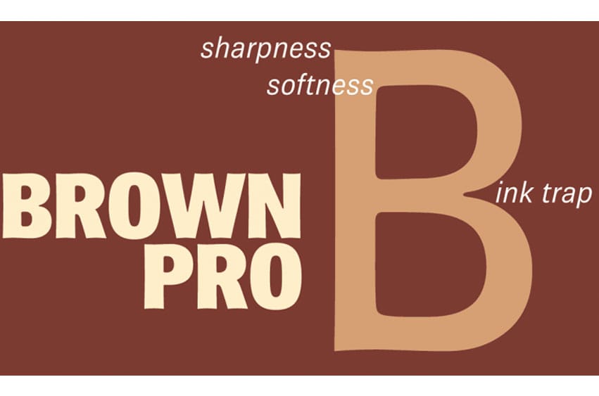 Brown Pro Font