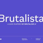 Brutalista Font