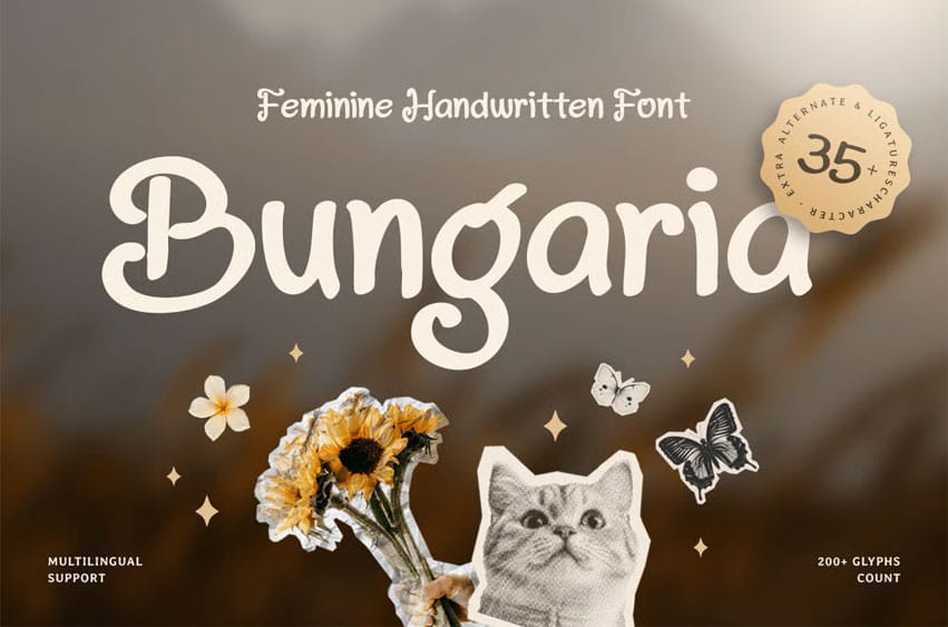 Bungaria Font