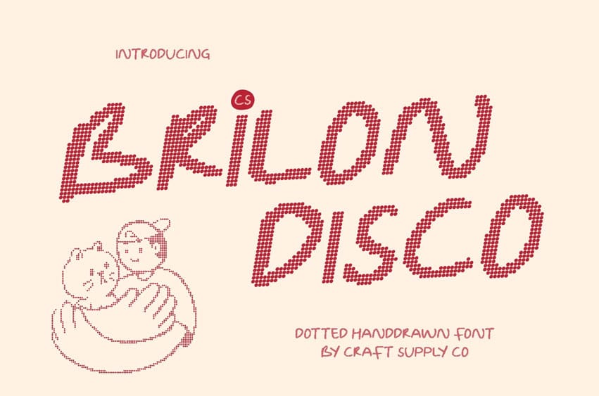 CS Brilon Disco Font