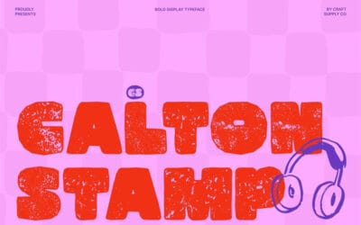 CS Calton Stamp Font