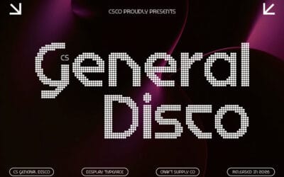 CS General Disco Font