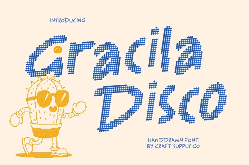CS Gracila Disco Font