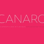 Canaro Font