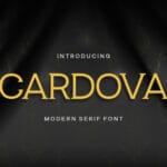 Cardova Font