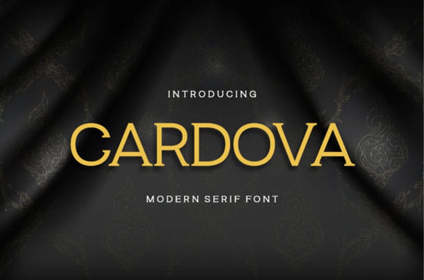 Cardova Font