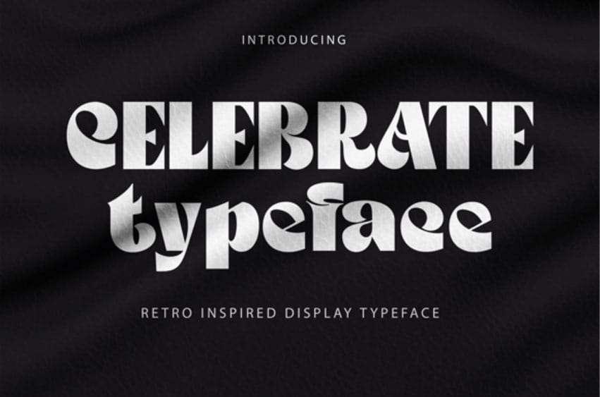 Celebrate Typeface Font