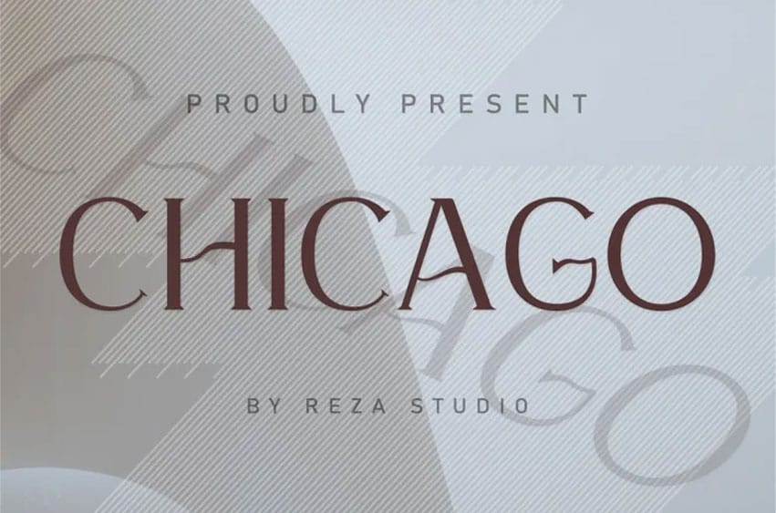 Chicago Modern Serif Font