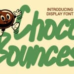 Choco Bounces Font