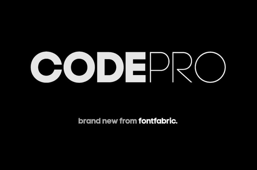 Code Pro Font