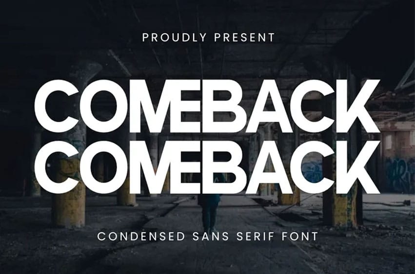 Comback Font